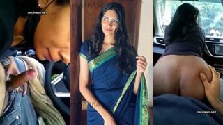Malayalam Mallu Couple Blowjob – Dick Riding Sex in Car